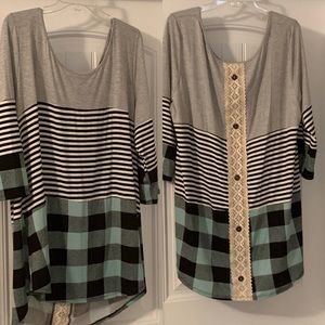 NWOT TUNIC SHIRT
